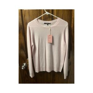 ★ QUINCE PINK CASHMERE SWEATER